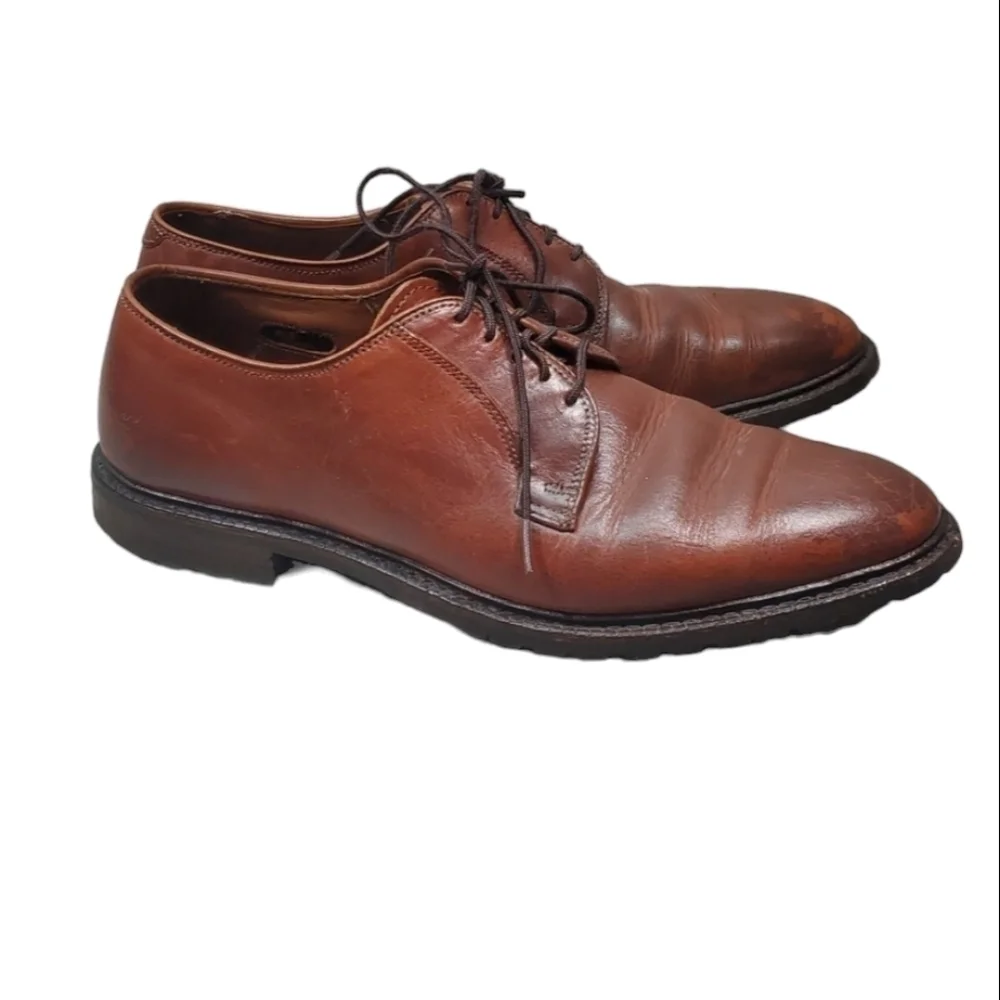 Allen Edmonds Mens Leather Black Hills Oxford Dress shoes sz 11B